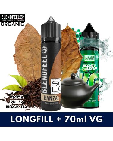 BANZAI 20ml/60 (Longfill) Blendfeel + 70ml VG Fast