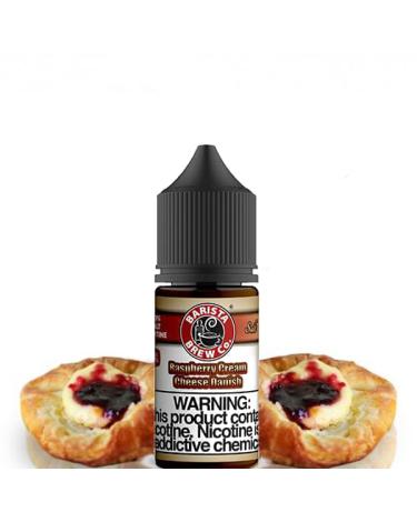 BARISTA BREW SALT Raspberry Cream Cheese Danish 10 ml – Líquido con SALES DE NICOTINA