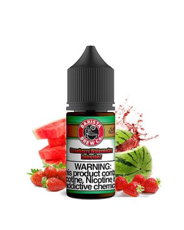 BARISTA BREW SALT Strawberry Watermelon Refresher 10 ml – Líquido con SALES DE NICOTINA