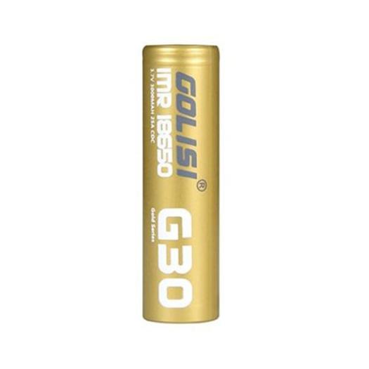 → Batería 18650 GOLISI ACCUS G30 3000MAH 20A (1ud y Pack de 2uds) → Batería 18650 GOLISI ACCUS G30 3000MAH 20A (1ud y Pack de 2uds)