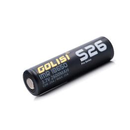 → Batería 18650 GOLISI S26 2600MAH 35A CDR (1ud y Pack de 2uds)