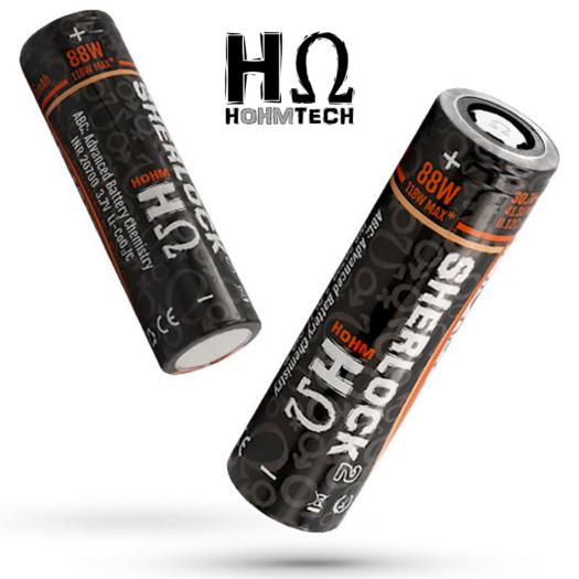 Batería 20700 3116mAh Hohm Sherlock 2 - Hohm Tech