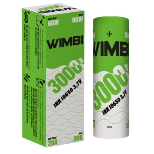 Batería 30A 18650 3000mAh WIMBI Batería 30A 18650 3000mAh WIMBI