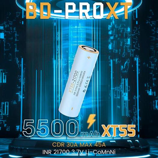 Batería BD-PRO XT55 21700 5500mAh - BD Vape