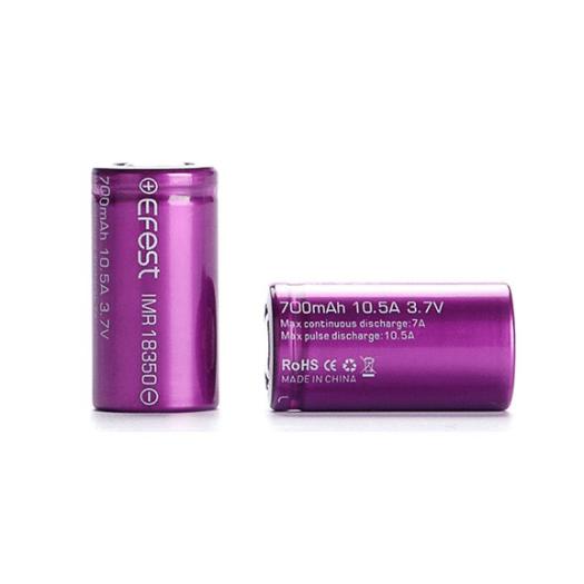 → Batería EFEST 18350 700mAh 10,5A