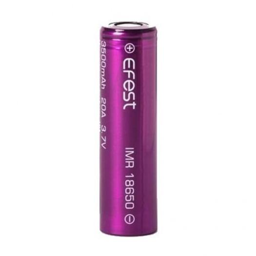 Batería EFEST 18650 3500mAh 20A 3.7v (1 UNIDAD)
