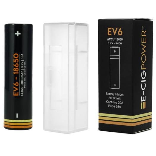 Batería EV6 18650 3000mAh E-Cig Power
