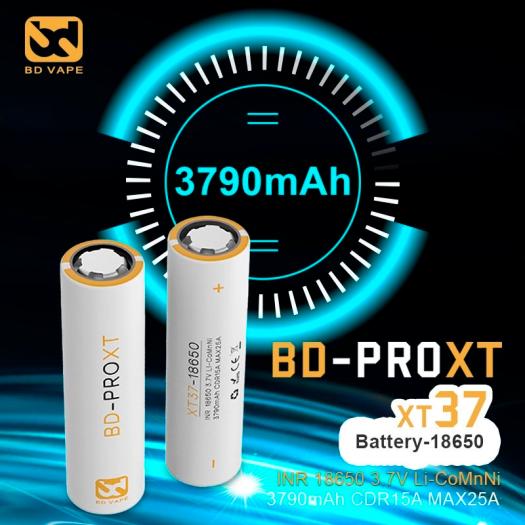 Batería High-End BD-PRO XT37 18650 3790mAh - BD Vape (1 ud)
