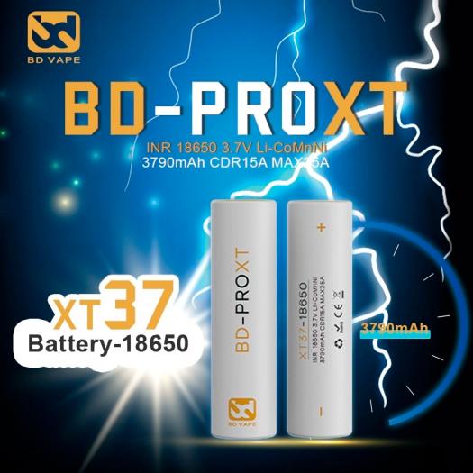 Batería High-End BD-PRO XT37 18650 3790mAh - BD Vape (1 ud)