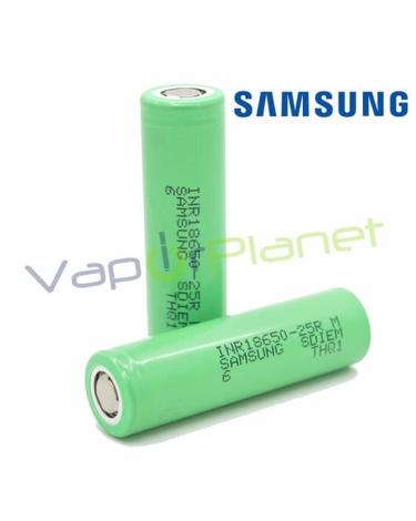 → Batería SAMSUNG 18650 2500mAh 20A/35A