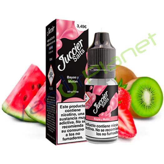 Bayas y Melón 10ml Juccier Salts - Sales de Nicotina