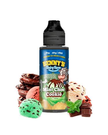 Bennys Dairy Farm Mint Choc Cookie 100ml + Nicokits gratis - Bennys Dairy