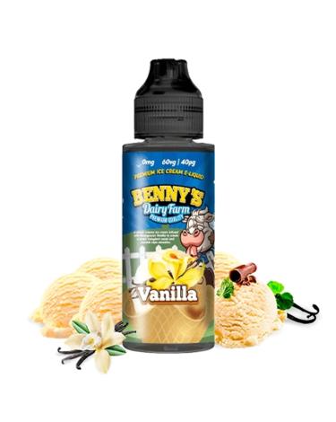 Bennys Dairy Farm Vanilla 100ml + Nicokits gratis - Bennys Dairy
