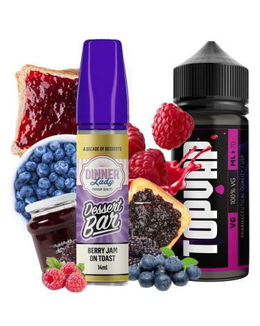 Berry Jam On Toast 14ml/60 (Longfill) Dinner Lady Dessert Bar