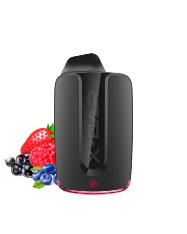 Berry Mix X-Bar - BOX - 4000 Puffs - POD Desechable SIN NICOTINA