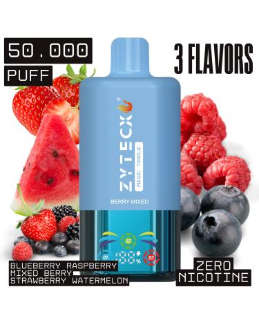 Berry Mixed | MAGIC TRIPLE Desechable | 50.000 Puffs Sin Nicotina |