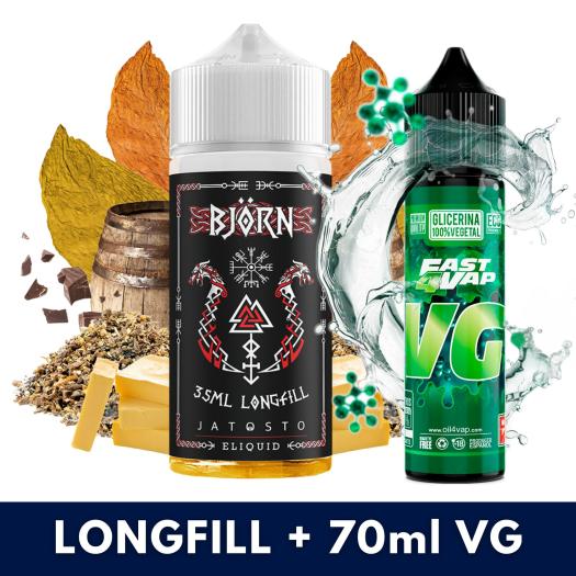Björn 35ml Aroma Longfill + VG FAST 70ML Björn 35ml Aroma Longfill + VG FAST 70ML