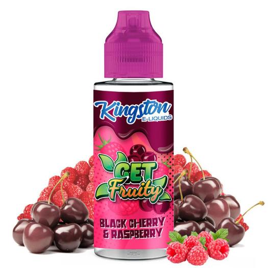 Black Cherry & Raspberry – GET FRUITY - Kingston E-liquids 100ml + Nicokits Gratis