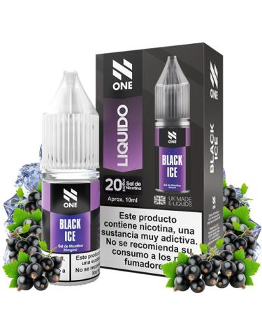 Black Ice 10ml – Líquido con SALES DE NICOTINA 20mg - N-One