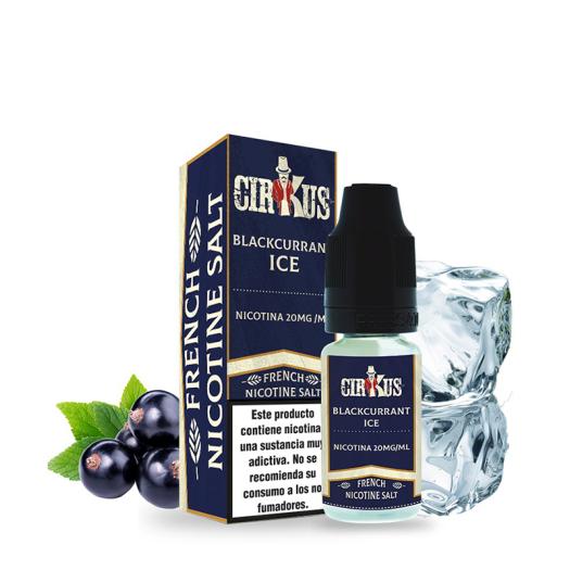 BLACKCURRANT ICE - Cirkus Salt 10 ml - 20 mg - Líquido con SALES DE NICOTINA