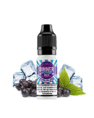BLACKCURRANT ICE - DINNER LADY SALT 10 ml - 20 mg - Líquido con SALES DE NICOTINA