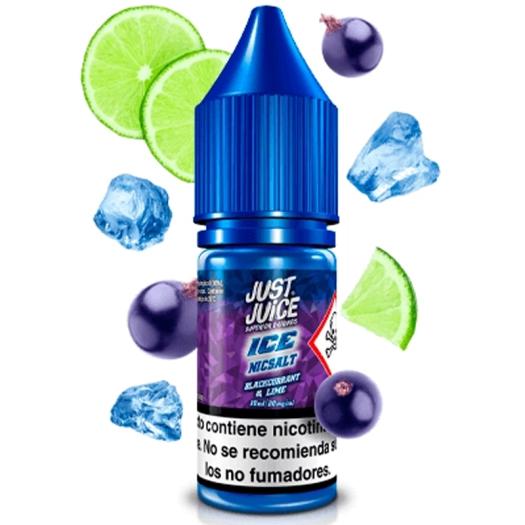 Blackcurrant Lime 10 ml - JUST JUICE SALT – Líquido con SALES DE NICOTINA Blackcurrant Lime 10 ml - JUST JUICE SALT – Líquido con SALES DE NICOTINA