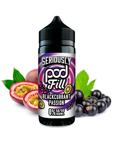 Blackcurrant Passion Seriously Pod Fill 100ml + Nicokits Gratis