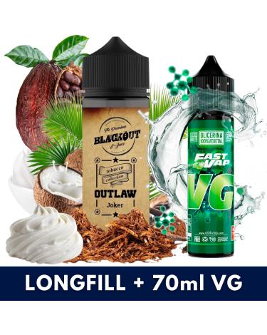 Blackout Outlaw Joker Shot 24ml/120 (Longfill) + VG FAST 70ML