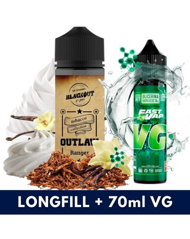 Blackout Outlaw Ranger Shot 24ml/120 (Longfill) + VG FAST 70ML