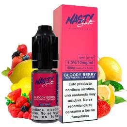 BLOODY BERRY - Raspberry Lemonade - NASTY JUICE 10 ml - Líquido con SALES DE NICOTINA