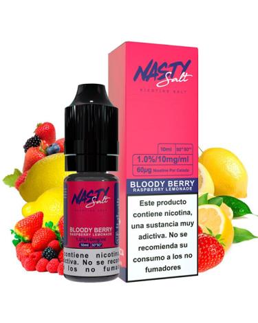 BLOODY BERRY - Raspberry Lemonade - NASTY JUICE 10 ml - Líquido con SALES DE NICOTINA