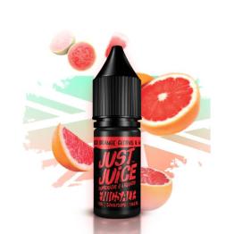 BLOOD ORANGE, CITRUS Y GUAVA - JUST JUICE SALT 10 ml - 5-mg- 11 mg y 20 mg - Líquido con SALES DE NICOTINA