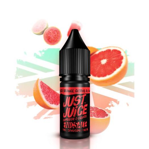 BLOOD ORANGE, CITRUS Y GUAVA - JUST JUICE SALT 10 ml