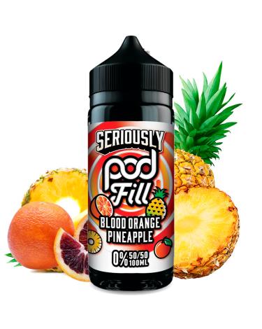 Blood Orange Pineapple Seriously Pod Fill 100ml + Nicokits Gratis