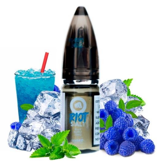 BLUE BURST - Riot Squad Salts 10 ml - 5 mg, 10 mg y 20 mg - Líquido con SALES DE NICOTINA