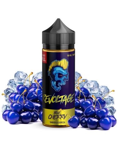 Blue Cherry 100ml + Nicokits - Revoltage