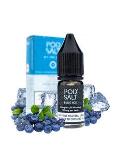 BLUE ICE - POD SALT 10 ml - Líquido con SALES DE NICOTINA BLUE ICE