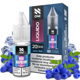 Blue Raspberry 10ml – Líquido con SALES DE NICOTINA 20mg - N-One