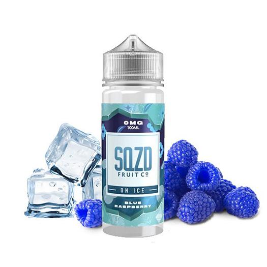 Blue Raspberry SQZD On ICE 100ml + Nicokits Gratis