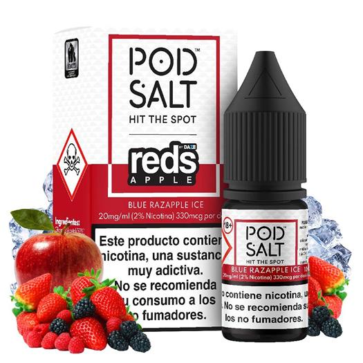 BLUE RAZAPPLE - POD SALT 10 ml – Líquido con SALES DE NICOTINA