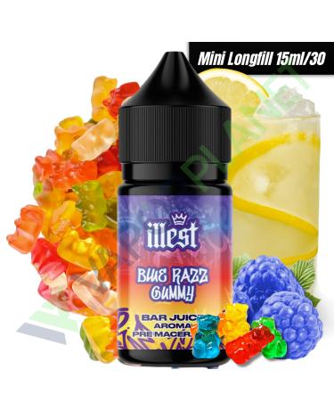 Blue Razz GUMMY 15ml/30 Illest Longfill