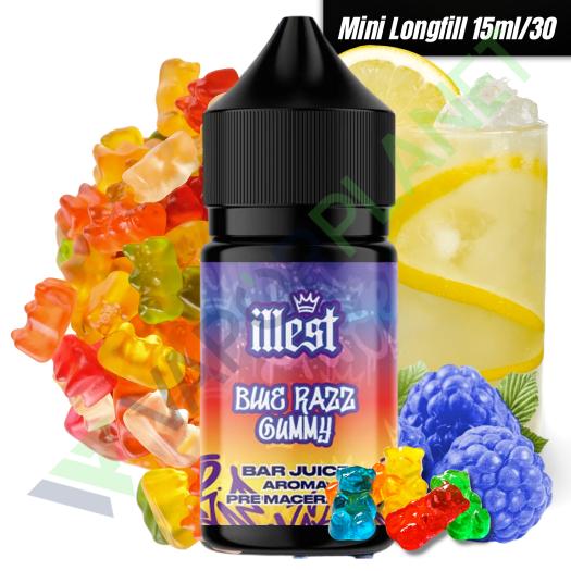 Blue Razz GUMMY 15ml/30 Illest Longfill