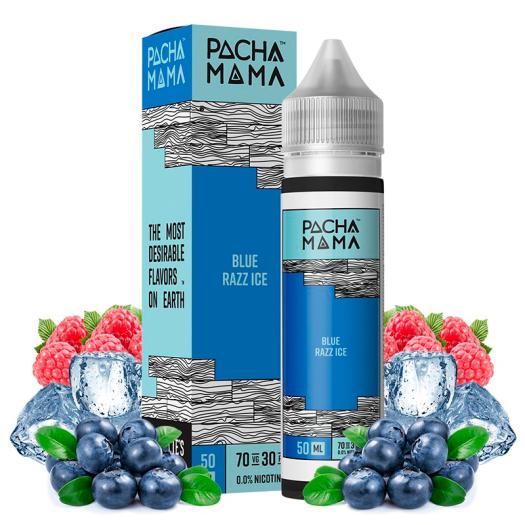 Blue Razz Ice 50ml - Pachamama by Charlie's Chalk Dust + Nicokit Gratis