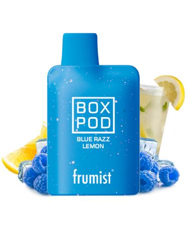 Blue Razz Lemon Box Pod Desechable Frumist 600 Puff - 20mg
