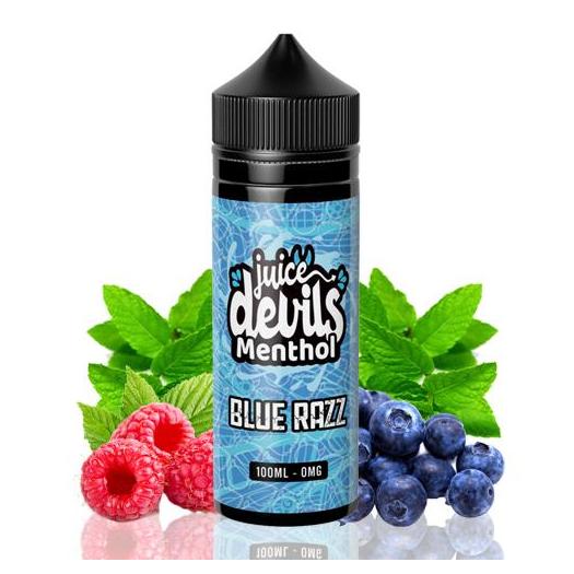 Blue Razz Menthol By Juice Devils 100ml + Nicokit Gratis