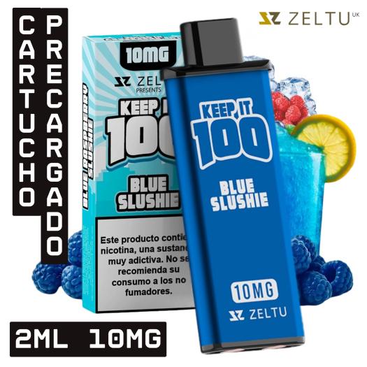 Blue Slushie Cartucho Precargado con Líquido ZELTU X³