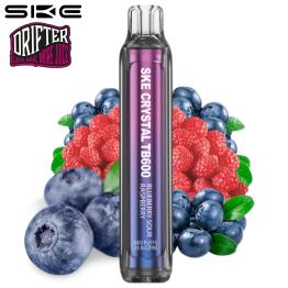 Blue Sour Raspberry SKE x Drifter Crystal TB600 20mg Desechable