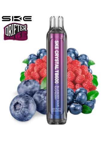 Blue Sour Raspberry SKE x Drifter Crystal TB600 20mg Desechable
