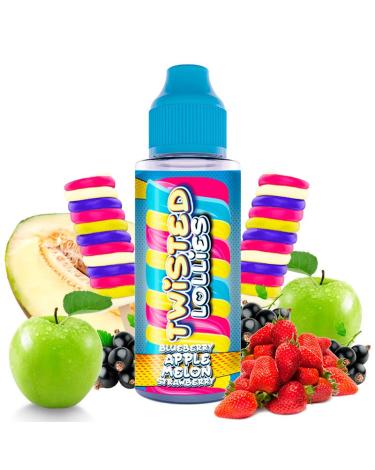 Blueberry Apple Melon Strawberry 100ml + Nicokits Gratis - Twisted Lollies