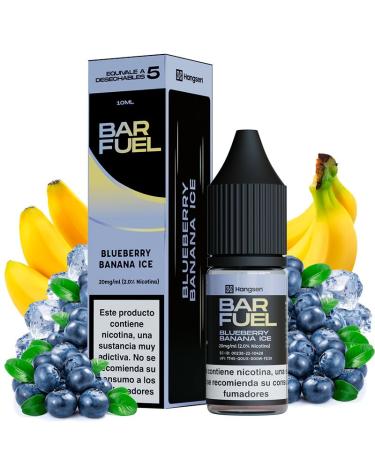 Blueberry Banana Ice 10ml 20mg - Bar Fuel by Hangsen - Líquido con SALES DE NICOTINA